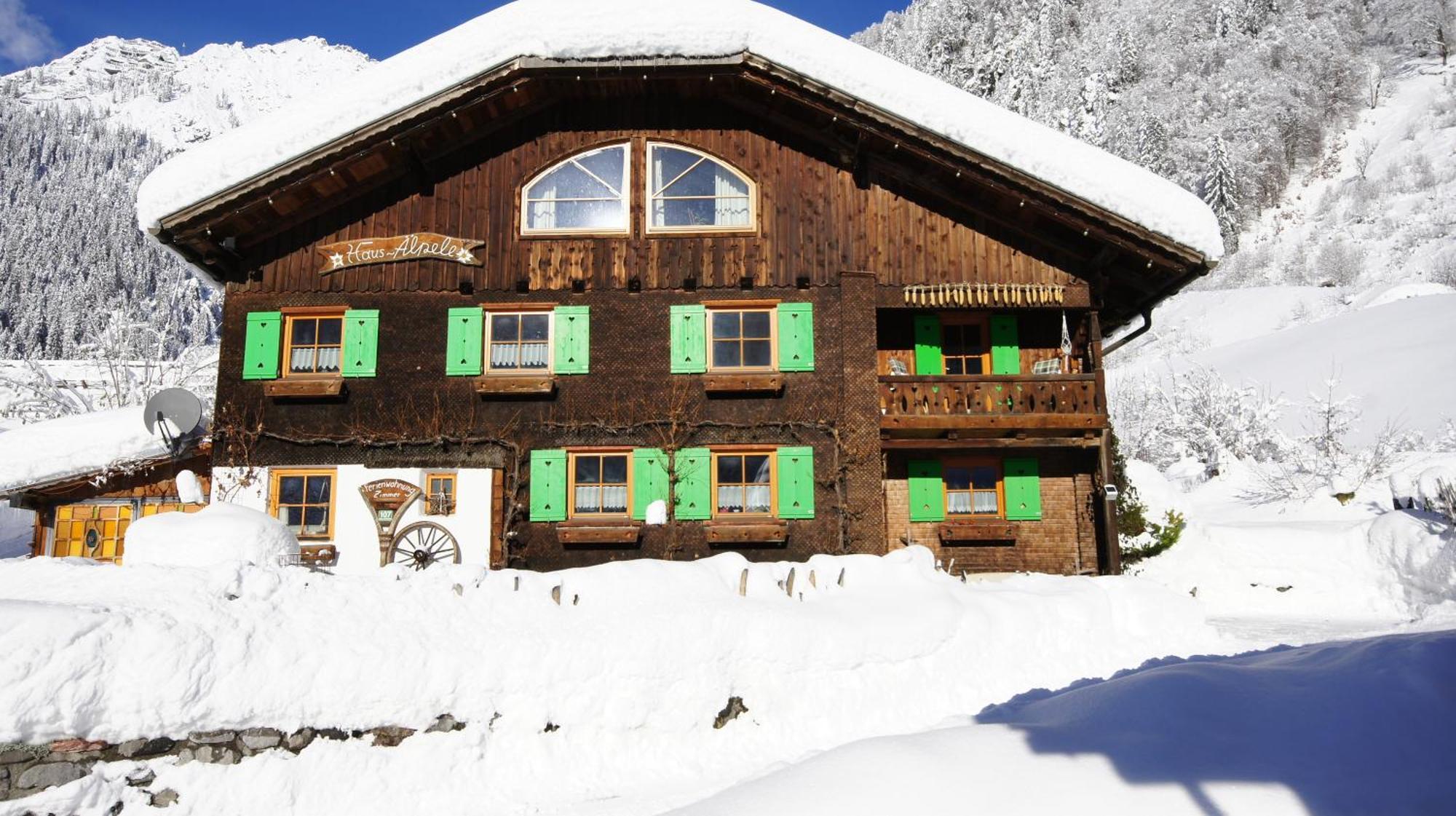 Appartamento Haus Aelpele Klosterle am Arlberg Esterno foto