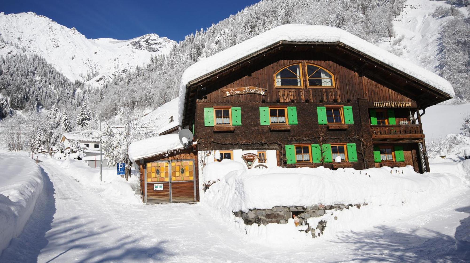 Appartamento Haus Aelpele Klosterle am Arlberg Esterno foto